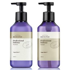 비욘드 프로페셔널 디펜스 탈모증상완화 비건 샴푸 500ml + 헤어트리트먼트 500ml, 1개