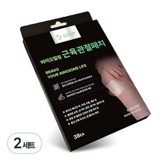 바이오힐링 근육관절패치, 38개입, 2세트