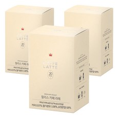 할리스커피 카페 라떼, 15g, 20개입, 3개 15g, 3개