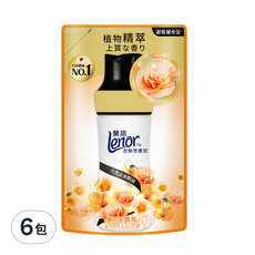 Lenor 蘭諾 衣物芳香豆 甜柔麝香 補充包, 6包, 440ml