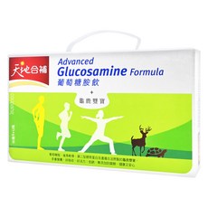 天地合補 葡萄糖胺飲禮盒，含龜鹿雙寶，深海鯊魚軟骨，補充關鍵成分, 12罐, 60ml, 1盒