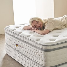 럼멜 R5000 포켓 독립 스프링 침대 매트리스 텐셀 메모리폼 호텔 두께 330mm 방문설치, 33cm