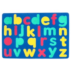 世一 學學小寫abc, 26個小寫英文字母磁鐵，可進行認識字母及拼單字的遊戲, 1組, 26個