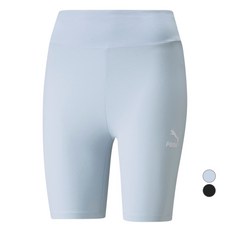 푸마 여성용 클래식스 숏 레깅스_CLASSICS 반바지 LEGGINGS_53023401