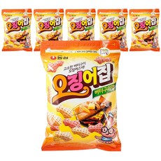 농심 오징어집 버터구이맛, 260g, 6개