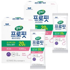 셀렉스 프로핏 웨이프로틴 파우더 복숭아, 330g, 2개