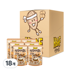 HBAF 인절미 아몬드, 40g, 18개