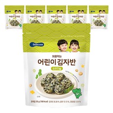 베베쿡 처음 먹는 어린이 김자반, 오리지널, 25g, 6개 25g, 6개, 오리지널
