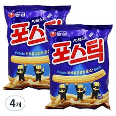 포스틱 과자, 84g, 4개