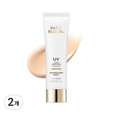 [2입기획] 미샤 세이프 블록RX 커버 톤업 선, 50ml, 2개