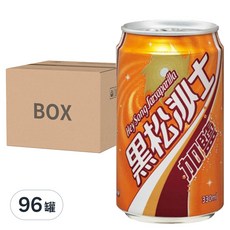 黑松沙士 加鹽 330ml*24罐, 96罐