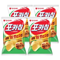 오리온 포카칩 어니언맛, 137g, 4개