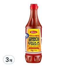 움트리 골뱅이무침소스, 1kg, 3개