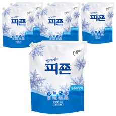 피죤 레귤러 섬유유연제 블루비앙카 리필, 2.3L, 6개