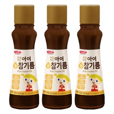Bebest 孩童專用芝麻油, 75ml, 3個, 芝麻味