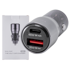 벤딕트 100W QC4.0+PD3.0 동시 초고속 차량용 시거잭 충전기, 더볼트, 혼합색상 더볼트, 혼합색상