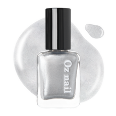 Oz nail Shine Mood指甲油, 55 冰上銀獎, 8ml, 1個