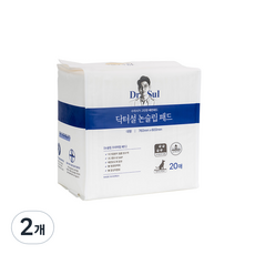 닥터설 논슬립 배변패드 20매, 20개입, 2개