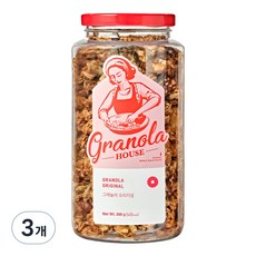 그래놀라하우스 그래놀라 오리지널, 300g, 3개