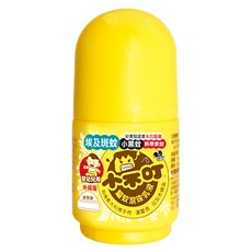 小不叮 草本驅蚊滾珠乳 升級版 嬰幼兒用, 有機精油, 不含DEET, 驅蚊埃及斑蚊/熱帶家蚊/小黑蚊, 30ml, 1瓶