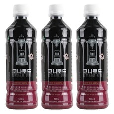 KONAROAD 衣索比亞耶加雪菲冷萃咖啡原液, 500ml, 1瓶, 3瓶