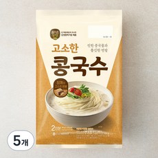 즐거운동행 고소한 콩국수 2인분, 880g, 5개