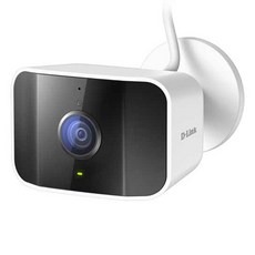 D-Link 友訊科技 2K QHD 無線網路攝影機 室外, 全天候智能守護 127°超廣角鏡頭, AI人體辨識, 微光7米彩色夜視, IP65防水防塵, DCS-8620LH, 1個