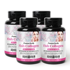 뉴트리디데이 프리미엄 저분자 피쉬 콜라겐 타블렛, 90정, 4개