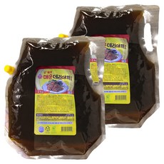 오뚜기 오쉐프 매운데리야끼 소스, 2kg, 2개