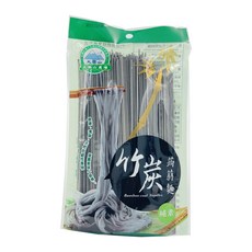 大雪山農場 竹炭蒟蒻麵, Q彈滑順, 天然食材, 無色素, 250g, 1包