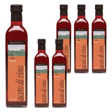 Mengazzoli 紅酒醋, 500ml, 6個