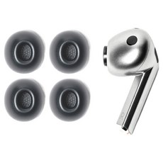 NUART Galaxy Buds 3 Pro耳塞, 4個, NATET-GM, 深灰色
