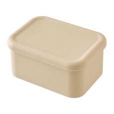 코아코아 더 안전한 실리콘 이유식 보관용기 550ml, 비치샌드, 1개