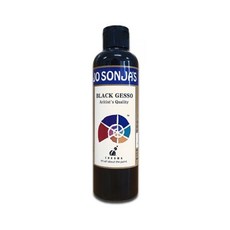 조소냐 조선자 블랙 젯소 Gesso Black, 1개, 250ml