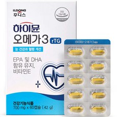 하이뮨 알티지 오메가3 37.8g, 60정, 42g, 4개