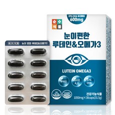 순수식품 눈이 편한 루테인 오메가3