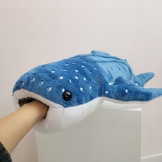 아트조이 고래상어 인형 쿠션, 블루