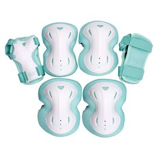 wheelers 兒童腳踏車護具組3件組 左邊+右邊, 薄荷綠