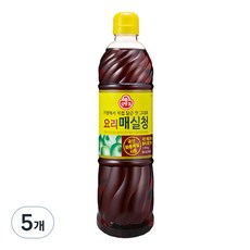 오뚜기 요리 매실청, 1.19kg, 5개