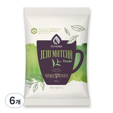 포모나 제주봄빛 말차 파우더, 500g, 1개입, 6개