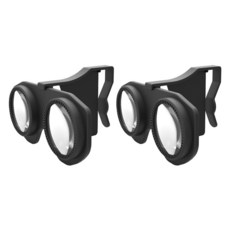 Sakind 迷你可折疊 VR 虛擬現實體驗眼鏡 2p, 黑色的