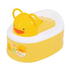 PiYOPiYO 黃色小鴨 二段式造型幼兒便器, 使用方便, 方便清理, 適合幼兒, 安穩舒適, 顏色隨機