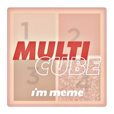 I'M MEME 我愛睡過頭魔術彩妝盒 02 紅色, 1個