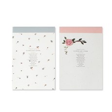 TOCTOC 印花橫線筆記本 2入, 隨機發貨, 1套