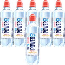 POWERO2 蜜桃柚子混合飲料 500ml x 6p, 6入