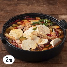프레시지 짬뽕 순두부찌개 밀키트 2인분, 677g, 2개