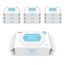 comet 溶於水的濕紙巾, 10個, 60張