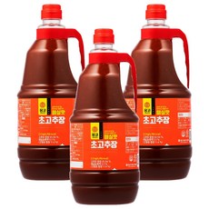 몽고식품 매실맛 초고추장, 3개, 2.2kg