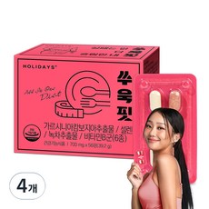 HOLIDAYS 藤黃果萃取纖活錠 39.2g, 56顆, 4盒