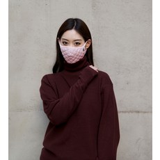 마크 패션 퀼팅 마스크 L